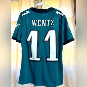 Carson Wentz #11 Nike Philadelphia Eagles Green Women’s Jersey